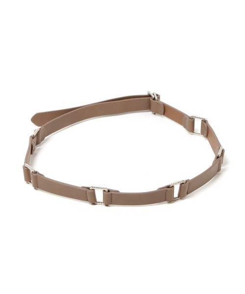 PAGEBOY(ページボーイ)の「チェーンリングベルト(ベルト・レディース・ブラック/ブラウン系その他・FREE)」の3枚目の写真