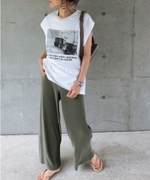 ulu | Pleats cut wide pants(その他パンツ)