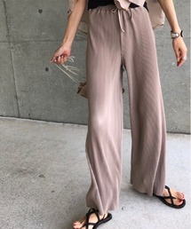 ulu | Pleats cut wide pants(その他パンツ)