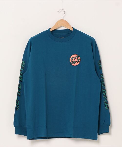 SANTA CRUZ（サンタクルーズ）の「【ムラサキスポーツ別注】SANTACRUZ カタカナロゴバックプリントロンT 502203405（Tシャツ/カットソー・メンズ・ブラック/ブルー・M/L/XL）」の12枚目の写真