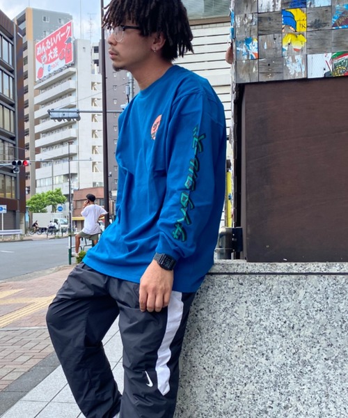 SANTA CRUZ（サンタクルーズ）の「【ムラサキスポーツ別注】SANTACRUZ カタカナロゴバックプリントロンT 502203405（Tシャツ/カットソー・メンズ・ブラック/ブルー・M/L/XL）」の14枚目の写真