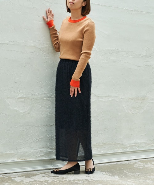 Mode et Jacomo（モードエジャコモ）の「バックルポインテッドトゥパンプス（パンプス・レディース・ブルーグレー/ブラック系その他6/ブラウン系その他6/ブラック/チェリーレッド/クリアブラック/杢グレー/ブラック×ブラック・23cm/23.5cm/24cm/24.5cm/22.5cm/22cm）」の17枚目の写真