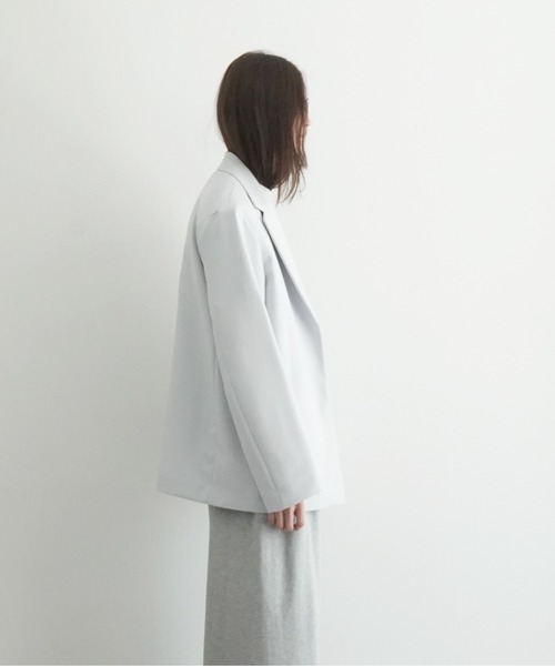 KAIKO（カイコー）の「KAIKO OUTLINE JACKET（テーラードジャケット・メンズ・チャコールグレー/ブラック/ブラウン/ライトグレー・M/L/S/XL）」の5枚目の写真