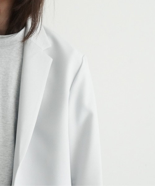 KAIKO（カイコー）の「KAIKO OUTLINE JACKET（テーラードジャケット・メンズ・チャコールグレー/ブラック/ブラウン/ライトグレー・M/L/S/XL）」の7枚目の写真