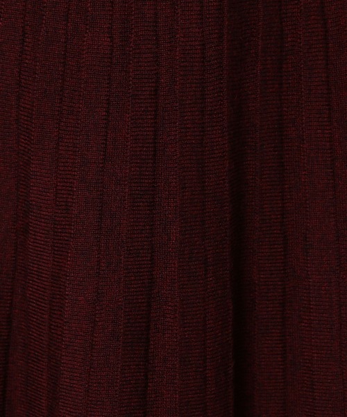 NARACAMICIE（ナラカミーチェ）の「《セットアップ対応》プリーツ風ニットスカート（スカート・レディース・ブラック・MEDIUM）」の3枚目の写真