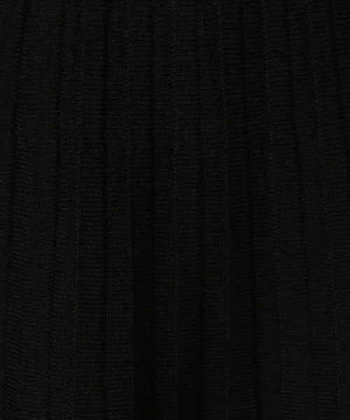 NARACAMICIE（ナラカミーチェ）の「《セットアップ対応》プリーツ風ニットスカート（スカート・レディース・ブラック・MEDIUM）」の9枚目の写真
