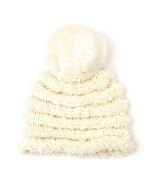セール Grevi ポンポン ニット キャップ ニットキャップ ビーニー Grevi グレヴィ のファッション通販 Zozotown