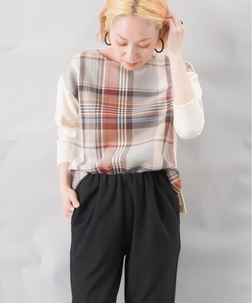 セール Malla マーラ イタリアンチェックプルオーバー Tシャツ カットソー Malla マーラ のファッション通販 Zozotown