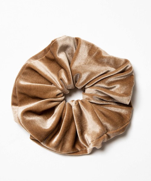 WEGO（ウィゴー）の「WEGO/ビッグシュシュ（シュシュ・レディース・ブラック/ベージュ/ブラウン/その他2・FREE）」の5枚目の写真