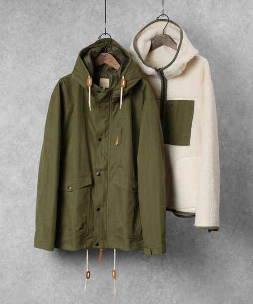 make a ray!（メイク ア レイ！）の「3WAYマウンテンパーカー/ボアライナー（ブルゾン・メンズ・ネイビー/ブラック/オリーブ・M/XL/L）」の3枚目の写真