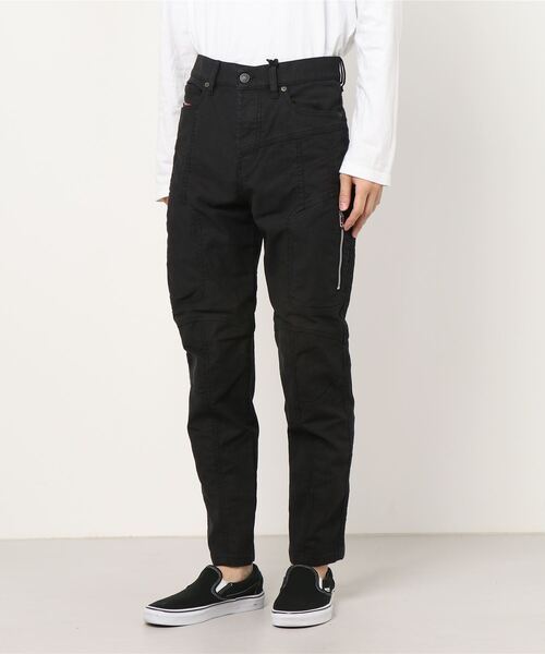 Diesel 21ss メンズ デニムパンツ ジョグジーンズ キャロット D Vider Bk Sp Ne デニムパンツ Diesel ディーゼル のファッション通販 Zozotown