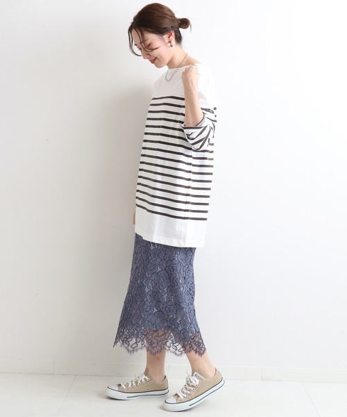 IENA（イエナ）の「レースタイトスカート◇（スカート）」 - WEAR
