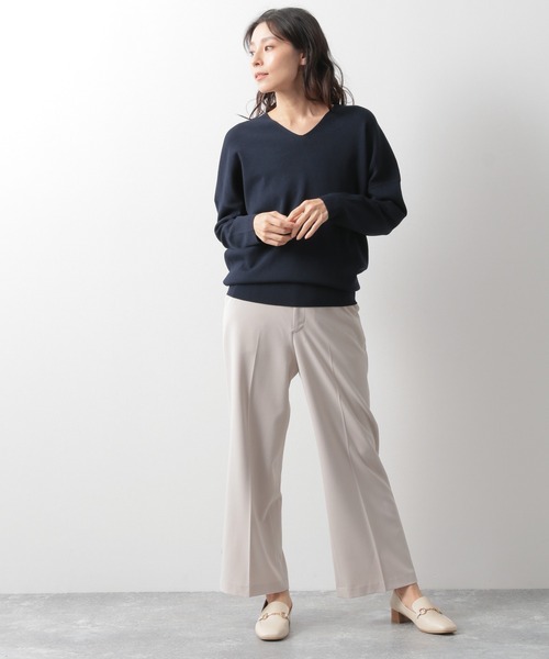 LEPSIM（レプシィム）の「12GリョウVニット21SS　920469（ニット/セーター・レディース・オフホワイト/ブルー/グレイッシュベージュ/ネイビー・FREE）」の9枚目の写真