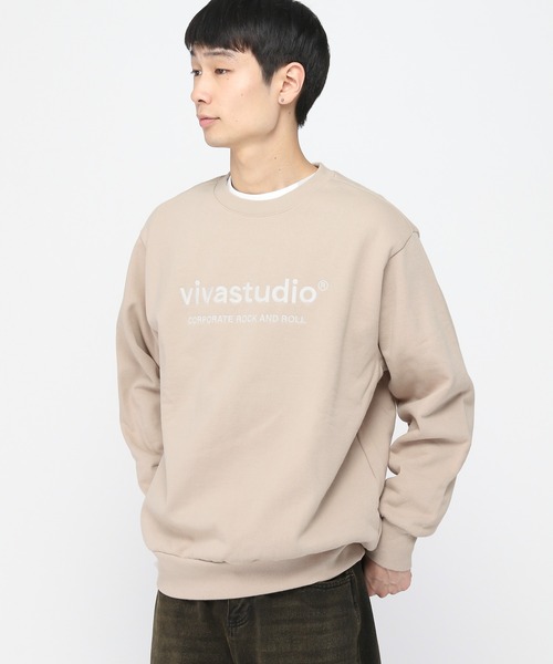 VIVASTUDIO（ビバスタジオ）の「vivastudio／OGN LOGO CREWNECKプルオーバー　2919627（スウェット・メンズ・ブラウン/オリーブ/その他9・SMALL/MEDIUM/LARGE/X-LARGE）」の14枚目の写真