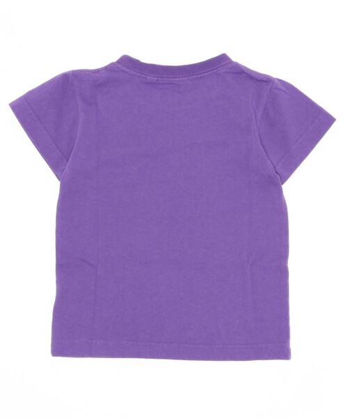 FRUIT OF THE LOOM（フルーツオブザルーム）の「ロゴ刺繍Tee / Tシャツ / 半袖 / 前面 / 刺繍 / カジュアル / ユニセックス / キッズ（Tシャツ/カットソー・キッズ・パープル/カーキ/ミント・130-140cm/90-100cm/110-120cm）」の4枚目の写真