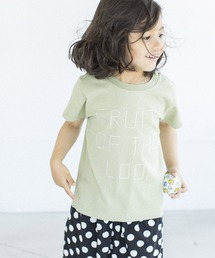 ロゴ刺繍Tee / Tシャツ / 半袖 / 前面 / 刺繍 / カジュアル / ユニセックス / キッズ
