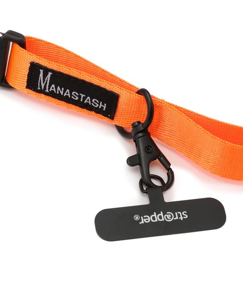 MANASTASH（マナスタッシュ）の「MANASTASH/マナスタッシュ　CHENGA STRAP チェンガストラップ スマホストラップ（スマホグッズ・メンズ・イエロー/ピンク/カーキ/ダークグリーン/パープル/オレンジ/ブラック/レッド・FREE）」の11枚目の写真