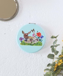 Nathalie Lete（ナタリーレテ）の「Nathalie Lete/Compact Mirror animal（手鏡/メイクミラー）」