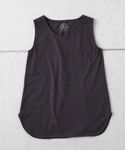 PUAL CE CIN（ピュアルセシン）の「RERISE コットンノースリーブ（タンクトップ・レディース・ホワイト/チャコールグレー/ナチュラル・FREE）」の21枚目の写真