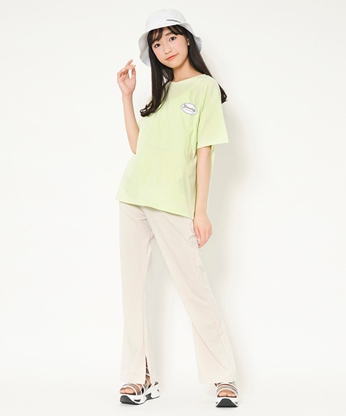 LOVETOXIC（ラブトキシック）の「フレアスリットパンツ（その他パンツ・キッズ・ベージュ/ライトカーキ/ブラック・150cm/140cm/160cm）」の3枚目の写真