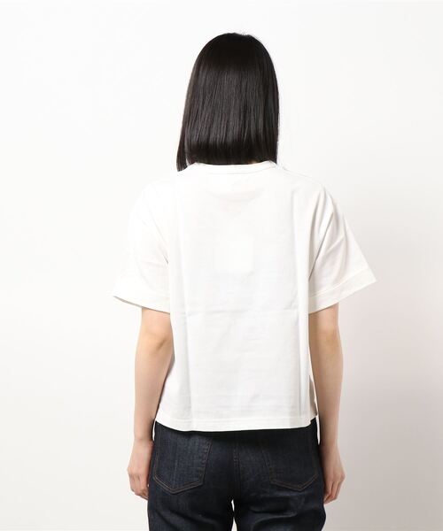 SIPULI（シプリ）の「[ULTIMA] Heavy Cotton Jersey ロールアップTシャツ（Tシャツ/カットソー・レディース・ブラック/ホワイト・2/3）」の4枚目の写真
