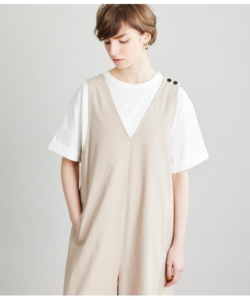SIPULI（シプリ）の「[ULTIMA] Heavy Cotton Jersey ロールアップTシャツ（Tシャツ/カットソー・レディース・ブラック/ホワイト・2/3）」の14枚目の写真