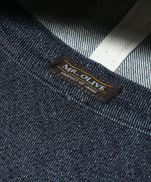 MR.OLIVE（ミスターオリーブ）の「MR.OLIVE ミスターオリーブ / 10oz ALL SEASON DEINIM / SAILOR HAT オールシーズンデニム / セーラーハット / M-022146（ハット・メンズ・ブラック/インディゴブルー/ナチュラル・FREE）」の5枚目の写真