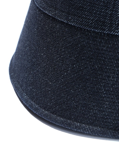 MR.OLIVE（ミスターオリーブ）の「MR.OLIVE ミスターオリーブ / 10oz ALL SEASON DEINIM / SAILOR HAT オールシーズンデニム / セーラーハット / M-022146（ハット・メンズ・ブラック/インディゴブルー/ナチュラル・FREE）」の7枚目の写真