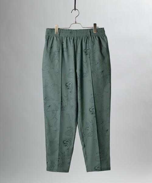 SlashDate(スラッシュデイト)の「総柄プリントとろみテーパードパンツ/マーブル(その他パンツ・メンズ・ブルー系その他/イエロー系その他・M/L)」の14枚目の写真