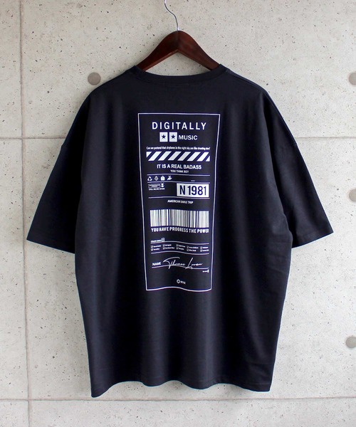 SHISKY(シスキー)の「ビッグシルエット半袖プリントTシャツ カットソー(Tシャツ/カットソー・メンズ・ブラック/ベージュ/オフホワイト/ミント/ラベンダー/杢グレー/チャコール/ホワイト系/ブラック系・M/L/XL)」の22枚目の写真