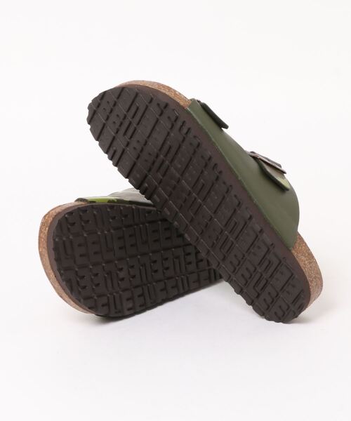 Lee(リー)の「Lee リー ORLANDO メンズフットベッドサンダル(オーランド) 76253 グリーン/コンビ(サンダル・メンズ・グリーン系その他・27.0cm/25.0cm/26.0cm/28.0cm)」の3枚目の写真