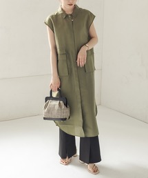 CAPRICIEUX LE'MAGE | ワークポケットジレワンピース(ワンピース)