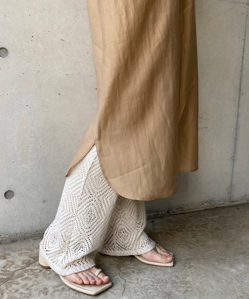 CAPRICIEUX LE'MAGE（カプリシューレマージュ）の「ワークポケットジレワンピース（ワンピース・レディース・ベージュ/カーキ/ネイビー・FREE）」の12枚目の写真