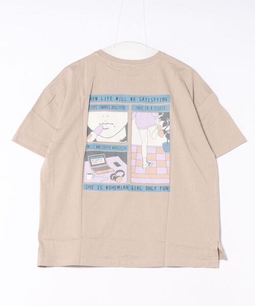 THISIS(ディスイズ)の「バックプリントTシャツ(Tシャツ/カットソー・メンズ・グリーン/ベージュ/チャコール/ホワイト/ラベンダー/サックスブルー・MEDIUM/LARGE/X-LARGE)」の12枚目の写真