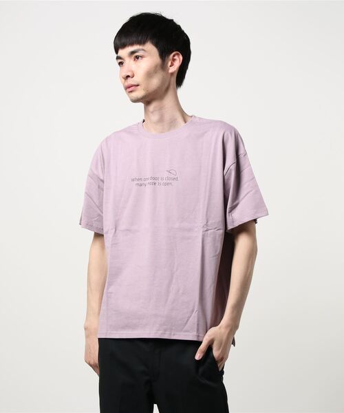 THISIS(ディスイズ)の「バックプリントTシャツ(Tシャツ/カットソー・メンズ・グリーン/ベージュ/チャコール/ホワイト/ラベンダー/サックスブルー・MEDIUM/LARGE/X-LARGE)」の18枚目の写真