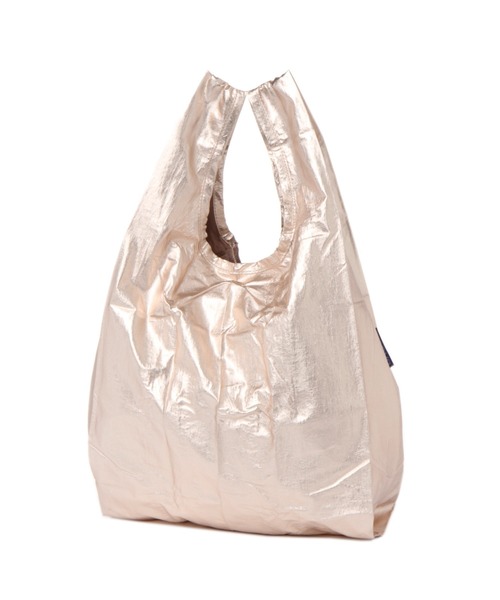BAGGU（バグー）の「【BAGGU(バグゥ)】メタリックBABY 21SS（エコバッグ/サブバッグ・レディース・イエロー/シルバーグレー/ベビーピンク/その他1/その他2・0）」の4枚目の写真