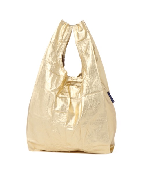 BAGGU（バグー）の「【BAGGU(バグゥ)】メタリックBABY 21SS（エコバッグ/サブバッグ・レディース・イエロー/シルバーグレー/ベビーピンク/その他1/その他2・0）」の3枚目の写真