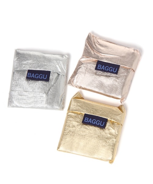 BAGGU（バグー）の「【BAGGU(バグゥ)】メタリックBABY 21SS（エコバッグ/サブバッグ・レディース・イエロー/シルバーグレー/ベビーピンク/その他1/その他2・0）」の15枚目の写真