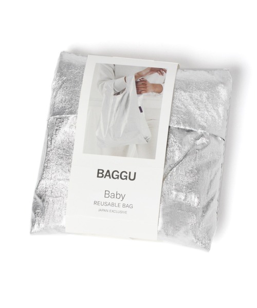 BAGGU（バグー）の「【BAGGU(バグゥ)】メタリックBABY 21SS（エコバッグ/サブバッグ・レディース・イエロー/シルバーグレー/ベビーピンク/その他1/その他2・0）」の16枚目の写真