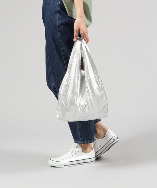 BAGGU（バグー）の「【BAGGU(バグゥ)】メタリックBABY 21SS（エコバッグ/サブバッグ・レディース・イエロー/シルバーグレー/ベビーピンク/その他1/その他2・0）」の21枚目の写真