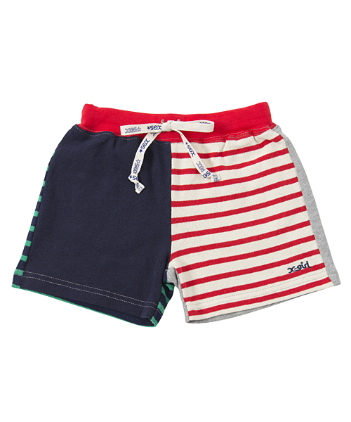 X-girl Stages（エックスガールステージス）の「MULTI COLOR HALF PANTS (4T～7T)（その他パンツ・キッズ・アッシュ/レッド/ネイビー・7T/6T/4T/5T）」の8枚目の写真