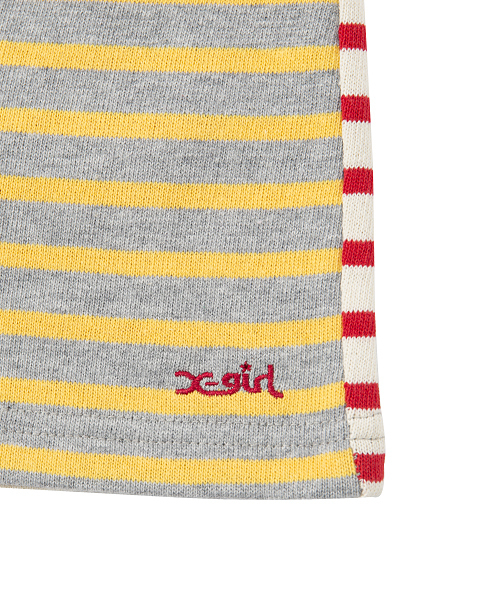 X-girl Stages（エックスガールステージス）の「MULTI COLOR HALF PANTS (4T～7T)（その他パンツ・キッズ・アッシュ/レッド/ネイビー・7T/6T/4T/5T）」の11枚目の写真