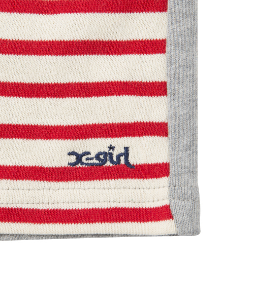 X-girl Stages（エックスガールステージス）の「MULTI COLOR HALF PANTS (4T～7T)（その他パンツ・キッズ・アッシュ/レッド/ネイビー・7T/6T/4T/5T）」の13枚目の写真