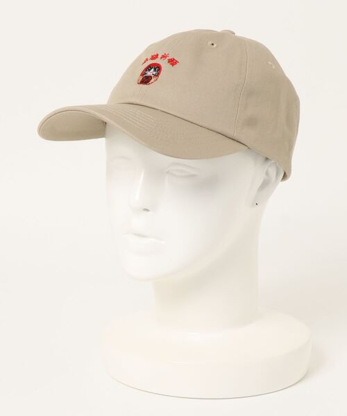 CASTANO（カスターノ）の「【CASTANO】CA SOUVENIR CAP [だるま]（キャップ・メンズ・ブラック/ホワイト/ベージュ・57~59cm）」の3枚目の写真