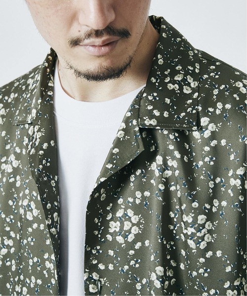 JOURNAL STANDARD(ジャーナルスタンダード)の「【Seterie Argenti】FLORETS オープンカラーショートスリーブシャツ(シャツ/ブラウス・メンズ・カーキ/ブラック/ネイビー/イエロー・MEDIUM/LARGE)」の20枚目の写真