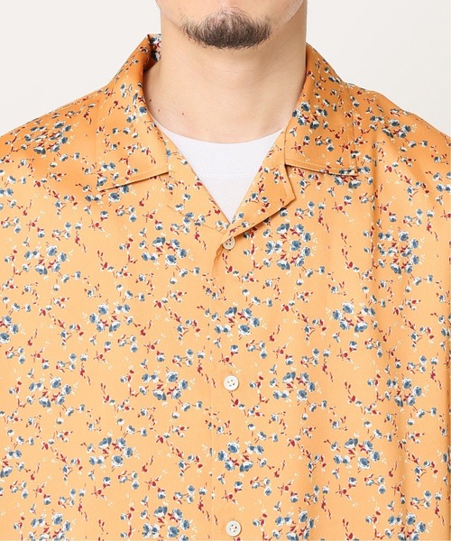 JOURNAL STANDARD(ジャーナルスタンダード)の「【Seterie Argenti】FLORETS オープンカラーショートスリーブシャツ(シャツ/ブラウス・メンズ・カーキ/ブラック/ネイビー/イエロー・MEDIUM/LARGE)」の11枚目の写真