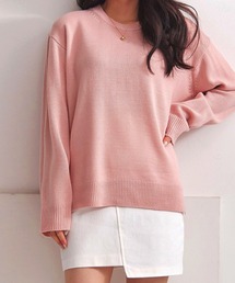 fd style | 【Chuzchuz】パーソナルラウンドVネックニット(ニット/セーター)