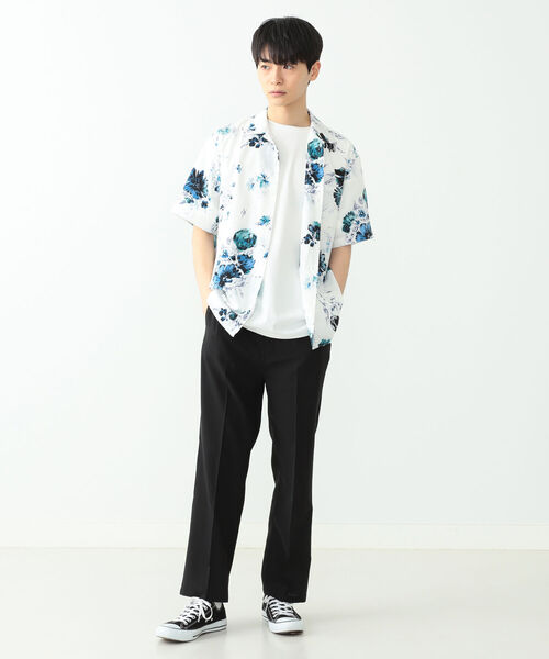 BEAMS HEART（ビームスハート）の「BEAMS HEART / ポリエステル ストレートパンツ（その他パンツ・メンズ・ブラック/ベージュ・SMALL/LARGE/MEDIUM）」の15枚目の写真