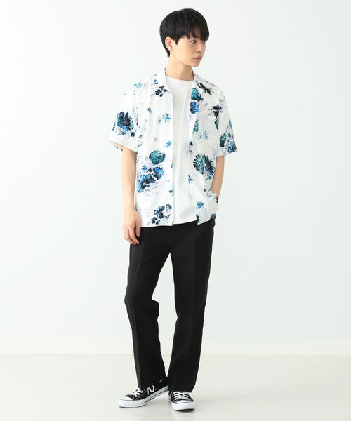 BEAMS HEART（ビームスハート）の「BEAMS HEART / ポリエステル ストレートパンツ（その他パンツ・メンズ・ブラック/ベージュ・SMALL/LARGE/MEDIUM）」の3枚目の写真