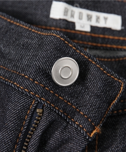 WEGO(ウィゴー)の「WEGO/ジャパンファブリックデニムパンツ(デニムパンツ・メンズ・ダークインディゴブルー・MEDIUM/SMALL/LARGE)」の3枚目の写真